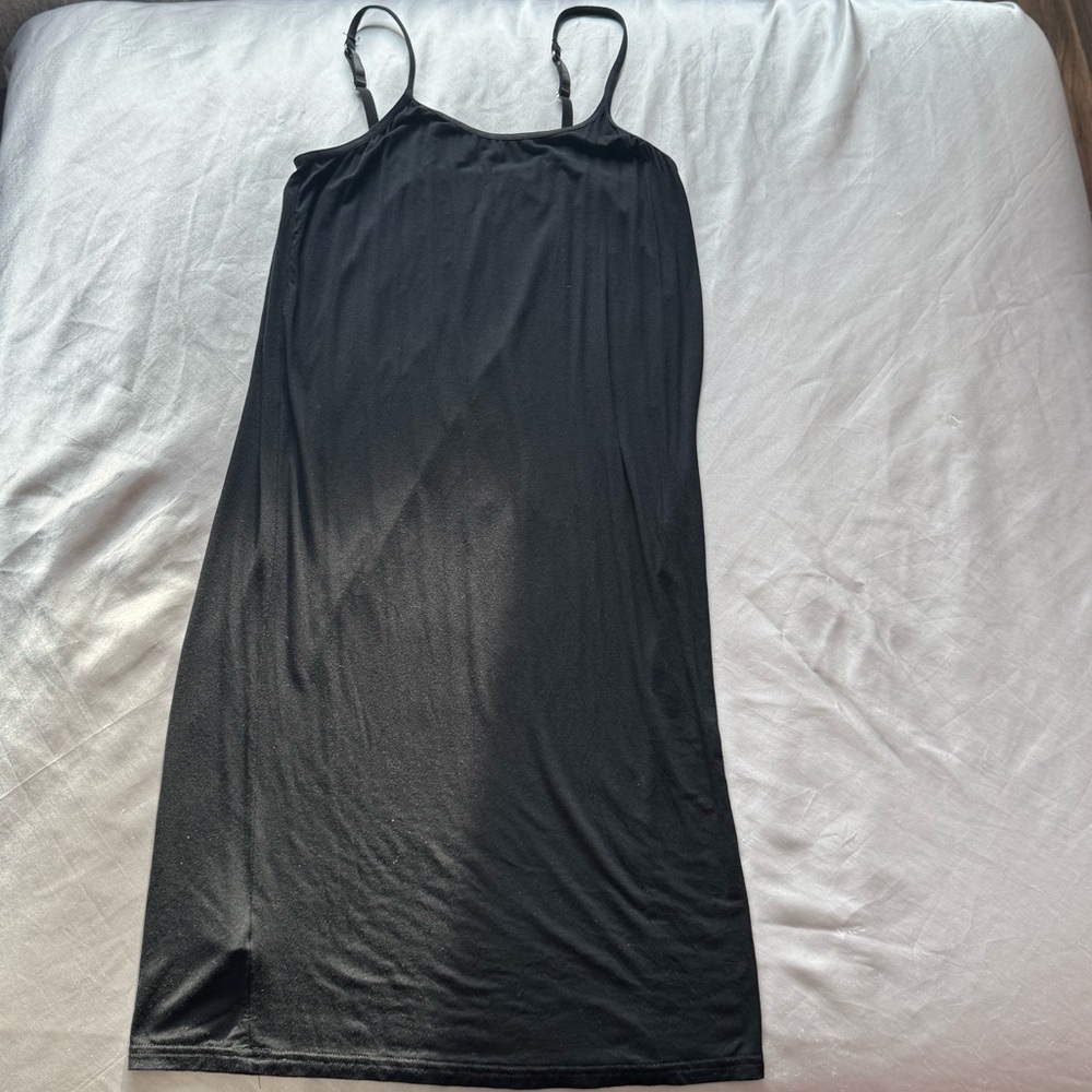 Black Cami Strap Dress